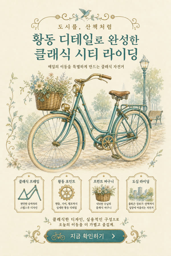 스포츠 · 클래식 시티 자전거